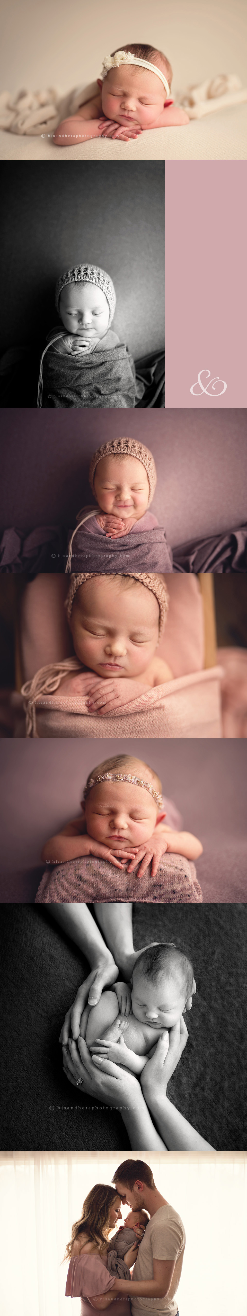 des moines iowa central iowa midwest newborn photographer baby girl photo session