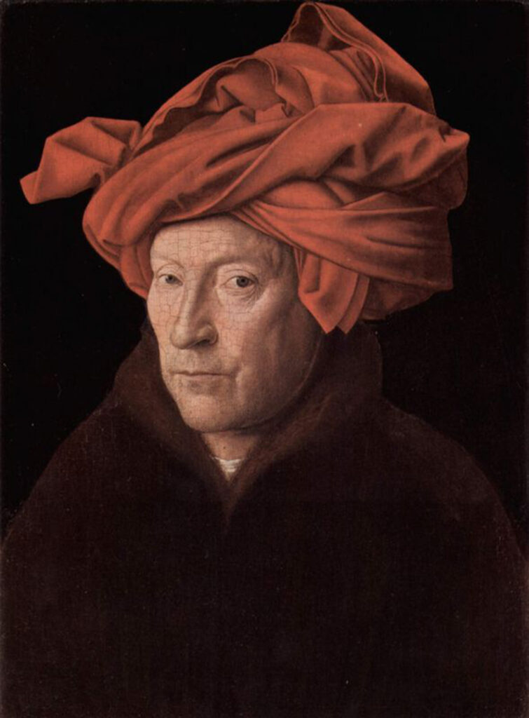 “Portrait of a Man” by Jan van Eyck